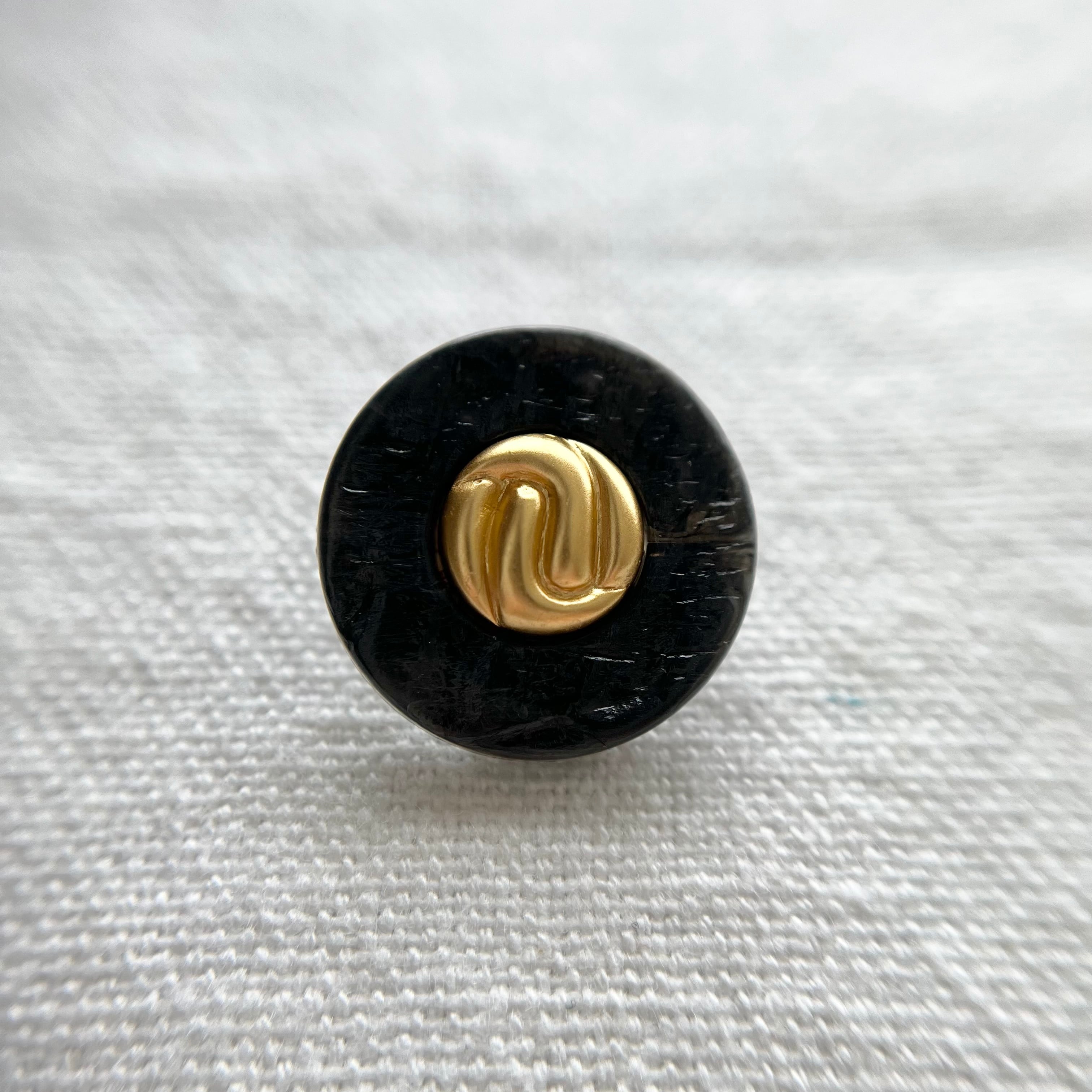 マットゴールド ×ブラックマーブル18㎜