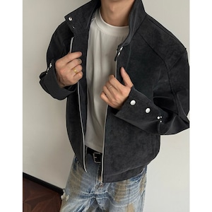 American Retro Pilot Stand Collar Jacket(MT1454)