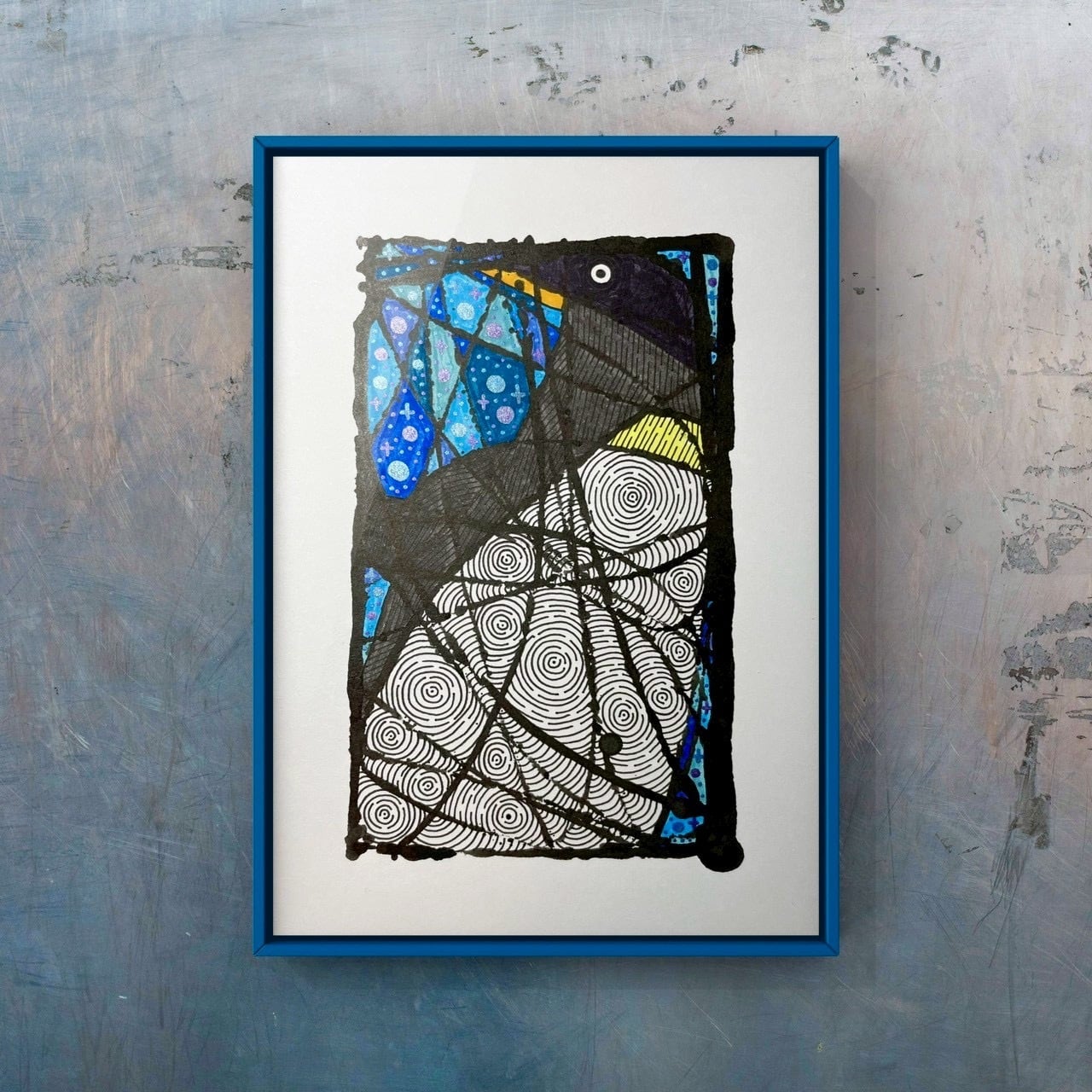 木版画 西嶋勝之 かたしぐれ 西嶋勝之［かたしぐれ］木版画 | Pay ID