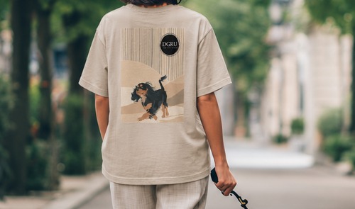 キャバリア バックデザインTシャツ
