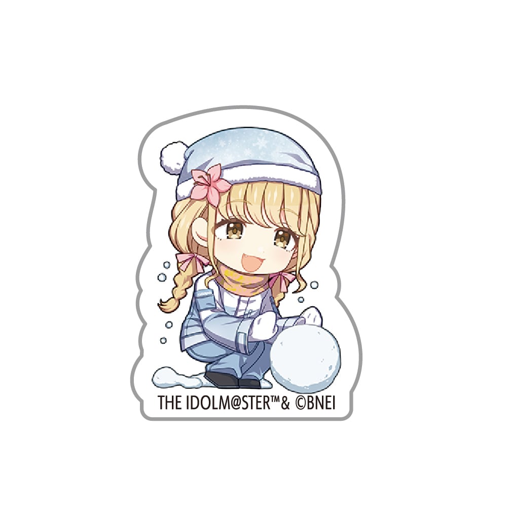 学園アイドルマスター ミニキャラマットアクリルブロック_藤田ことね