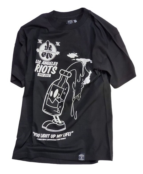 DISSIZIT / LITE ER UP TEE / BLACK