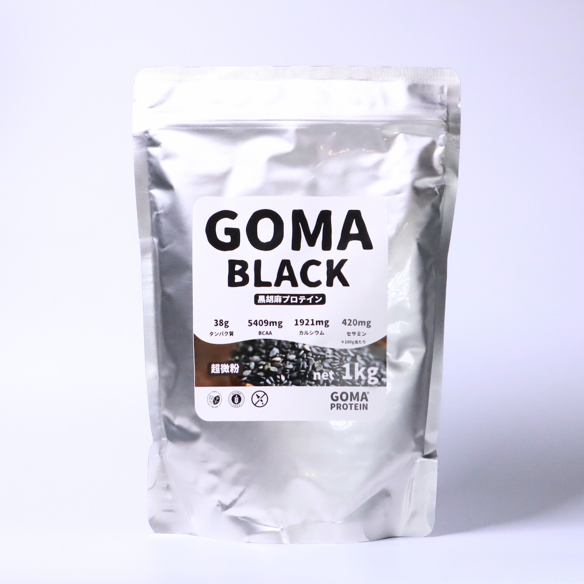 GOMA BLACK _プレミアム黒ゴマパウダー 1kg |風味と栄養を一度に、超
