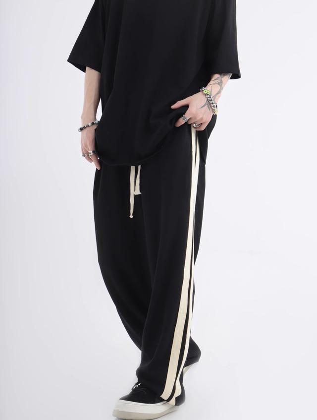 Striped Casual Pants 0001