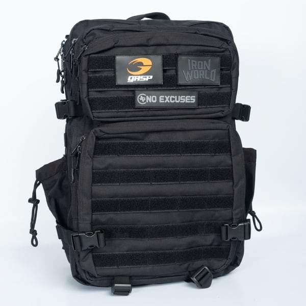 【新品・未使用】GASP バックパック ブラック tactical 45L 受注輸入】 Tactical Backpack V2 Black | Fitness Gear Online（GASP