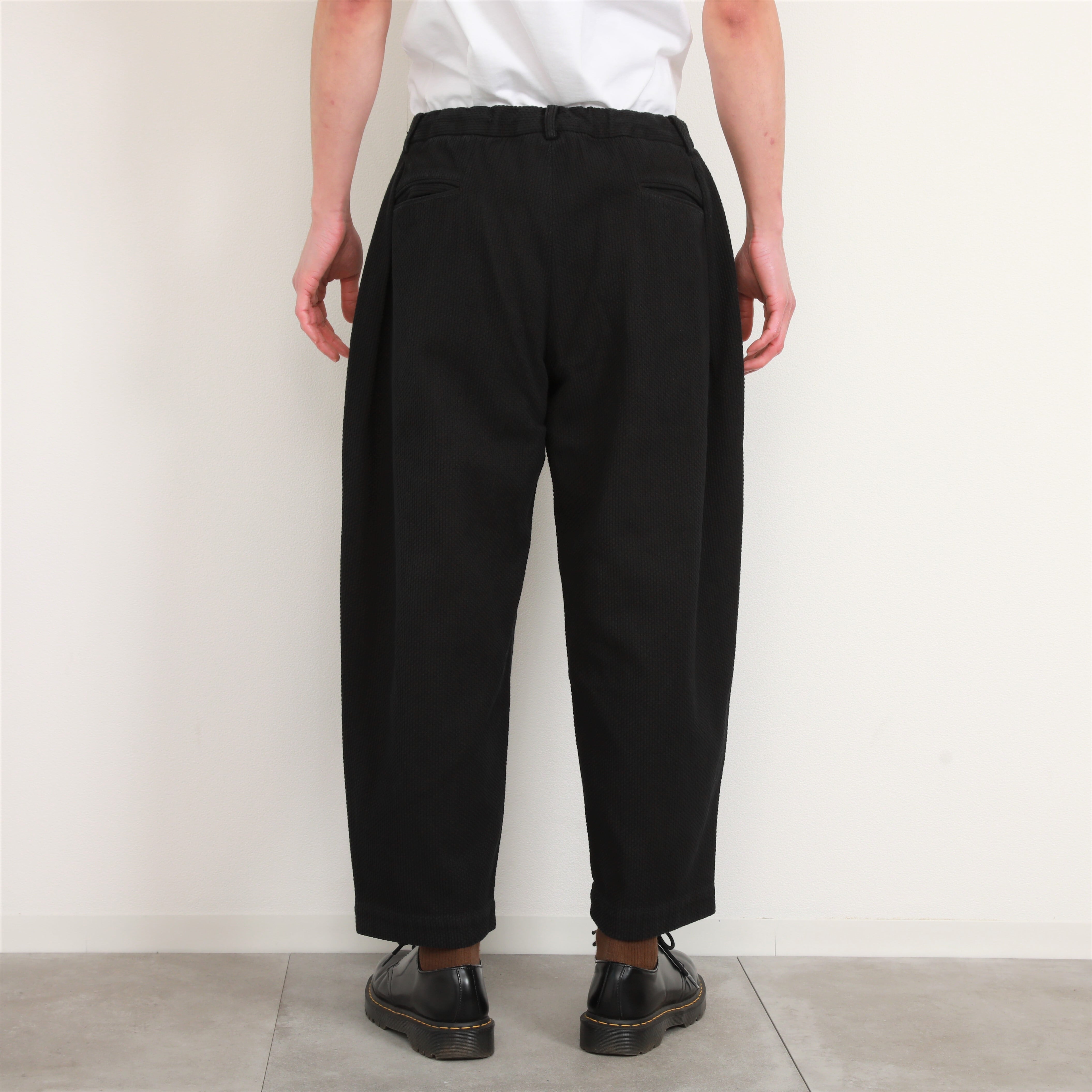 COLINA Sashiko W-Tuck Pants