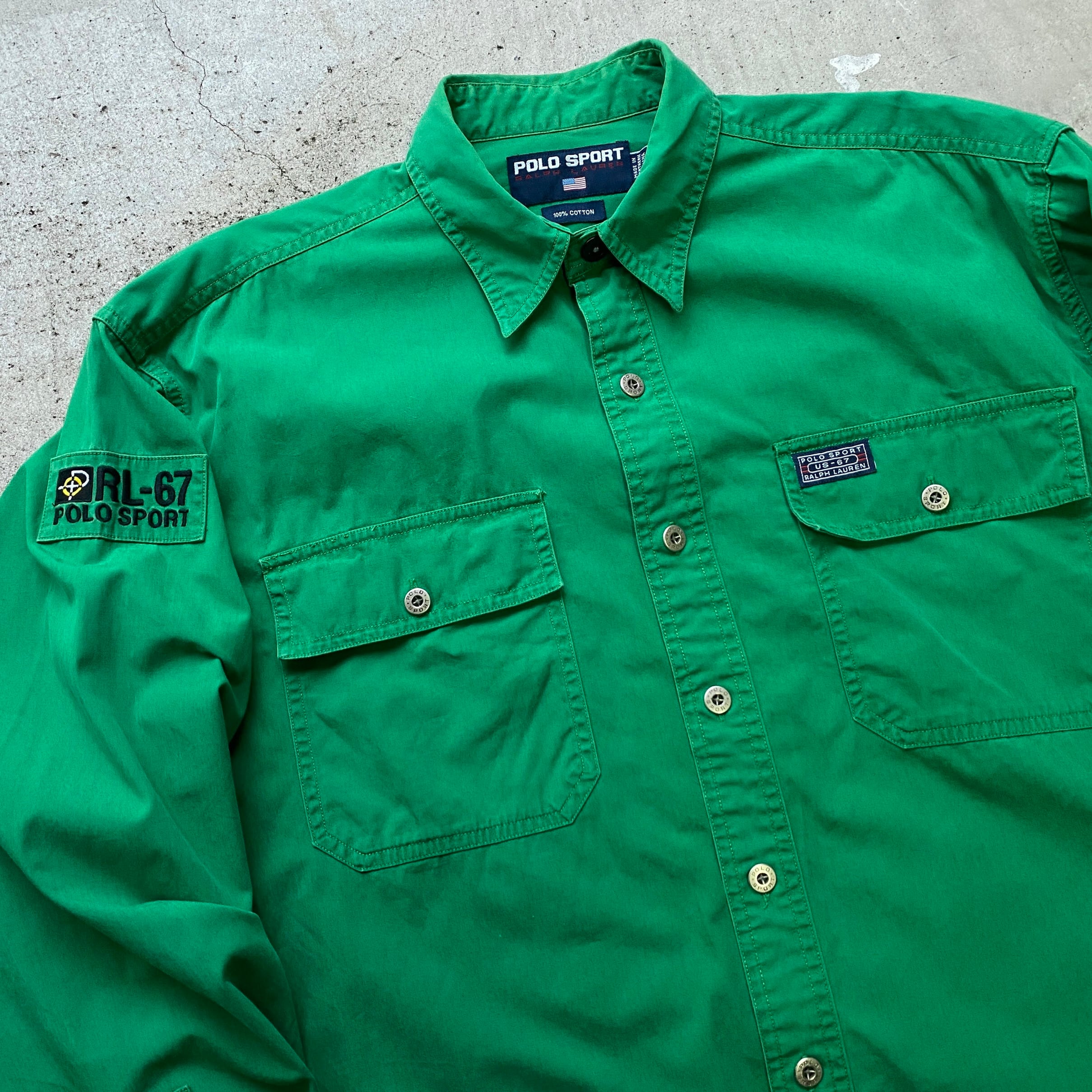 90年代 POLO SPORT Ralph Lauren ポロスポーツ ラルフローレン RL‐67 
