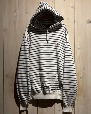 【a.k.a.C.a.k.a vintage】90's “Polo Country Ralph Lauren” Horizontal Stripe Pullover Hoodie