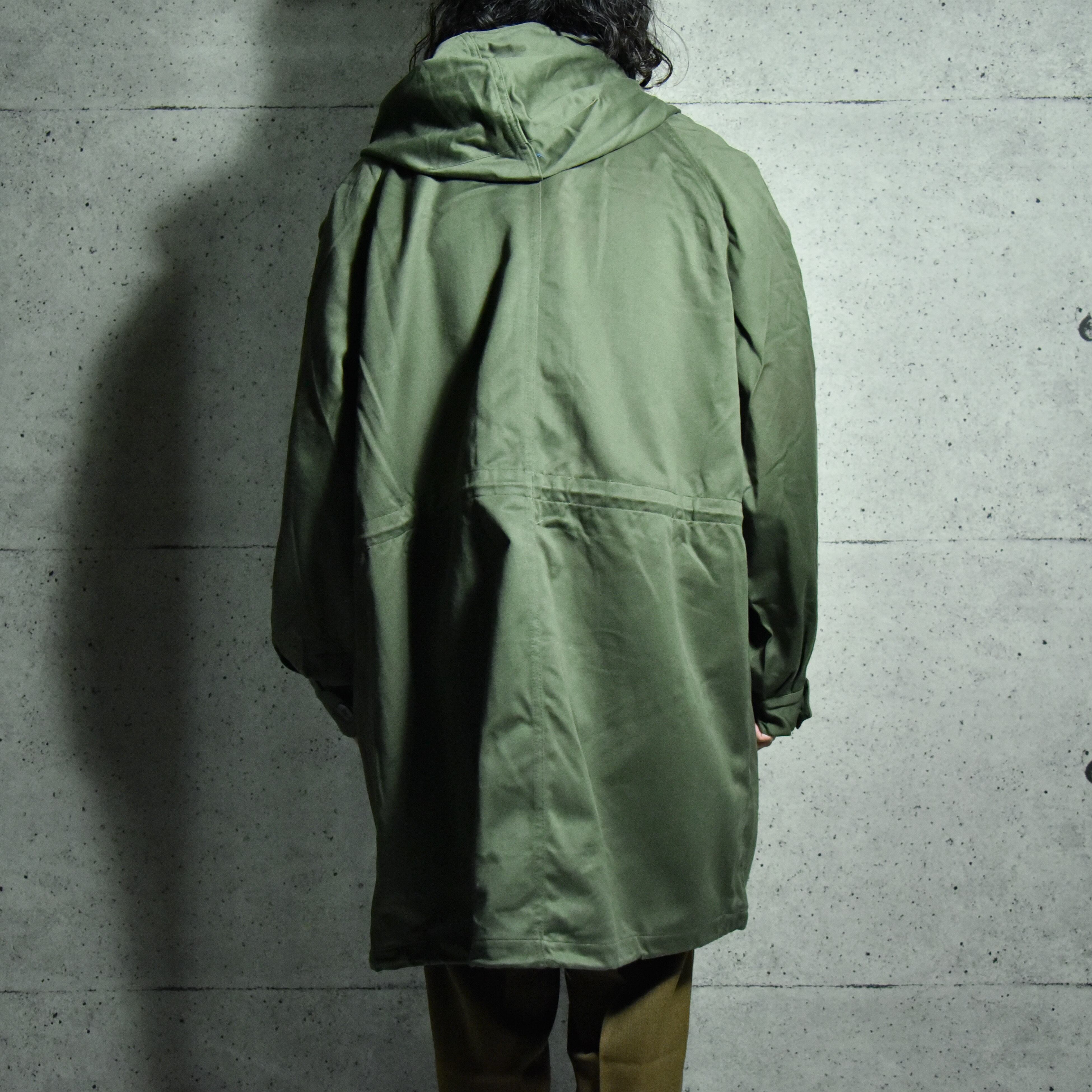 DEAD STOCK】70〜80s French Army M-64 Field Coat & Boa Liner