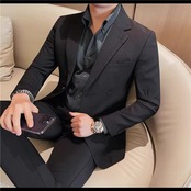 trendy slim suit jacket 00320
