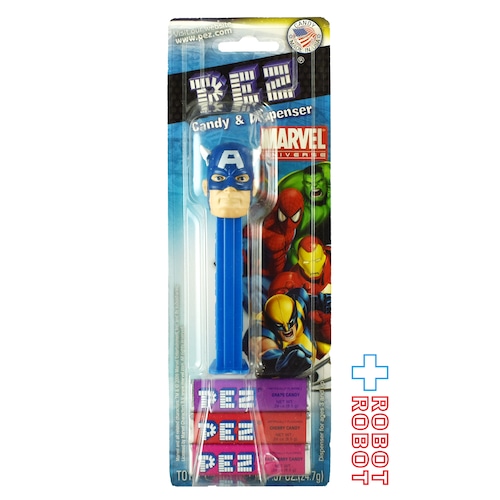PEZ マーベル キャプテン・アメリカ ディスペンサー 未開封