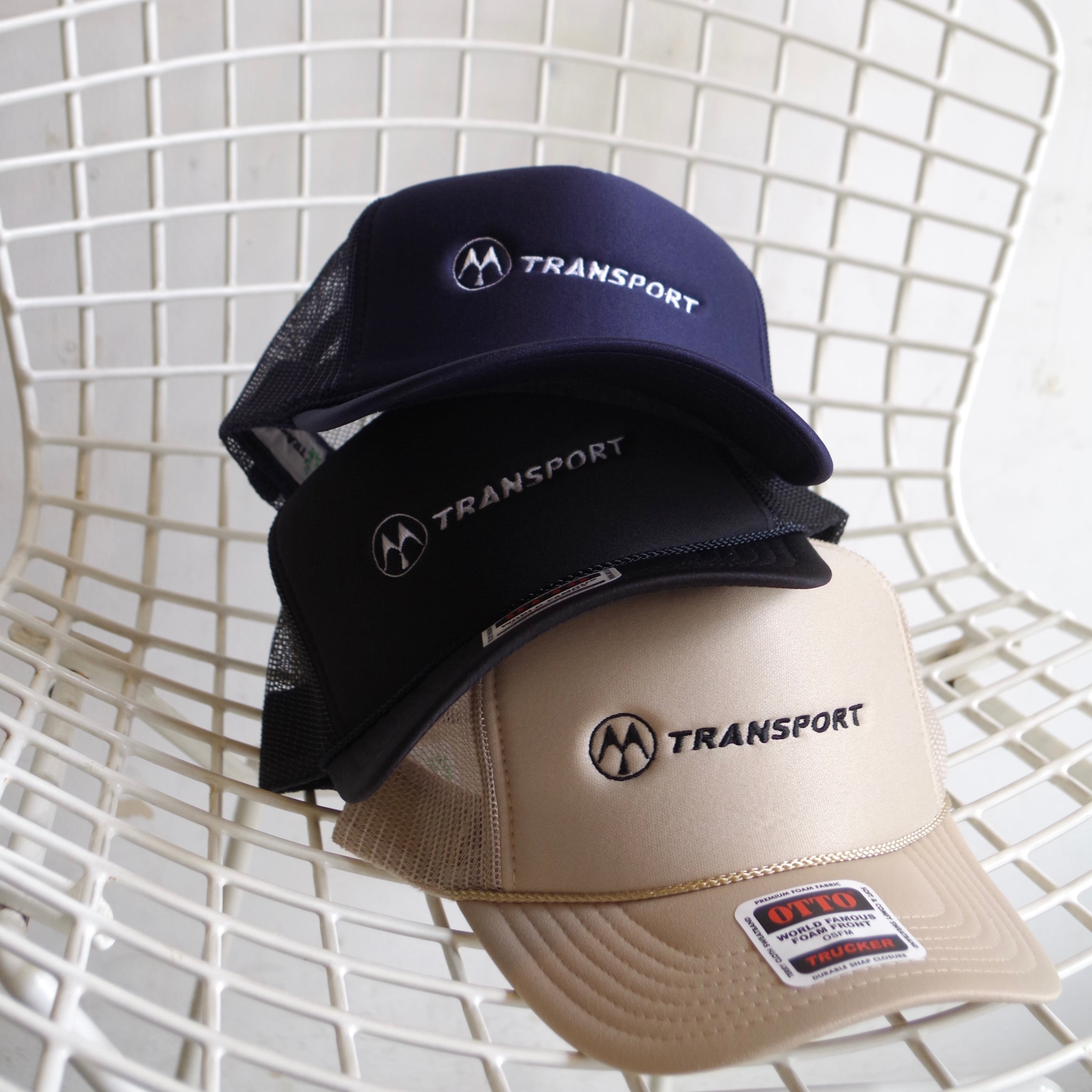 TRANSPORT Mobile Mesh Cap NAVY | 1F Store