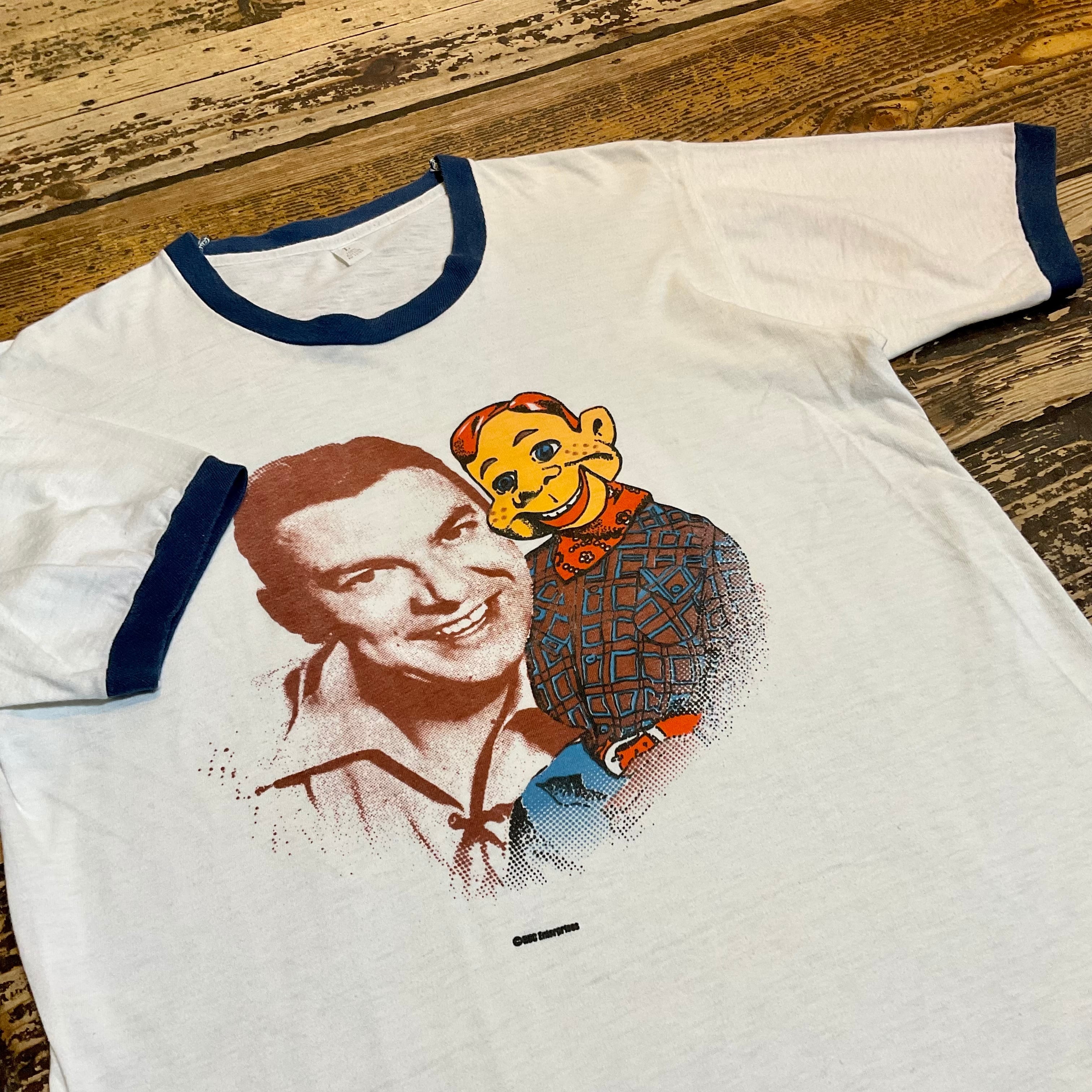 70's Howdy Doody リンガーTシャツ L | Desert Snow Chiba