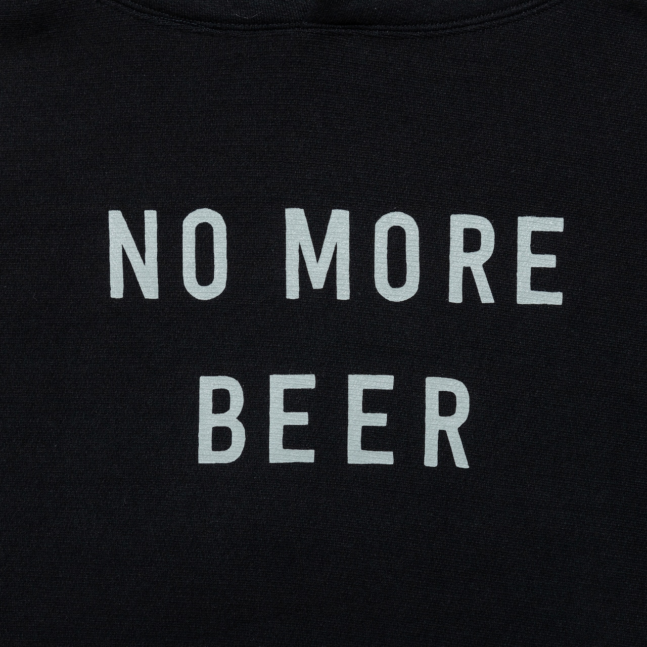 TACOMA FUJI RECORDS / NO MORE BEER HOODIE designed by Noriteru Minezaki