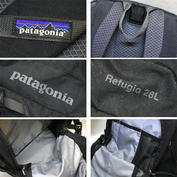 1点物◇パタゴニアPatagonia黒バックパック古着メンズレディースOK