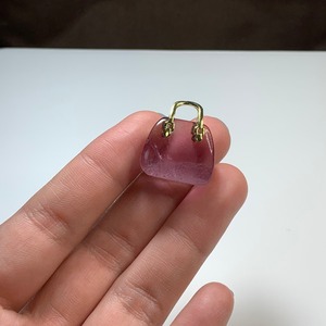 58.天然石とお出かけ☆フローライトカバン・バック