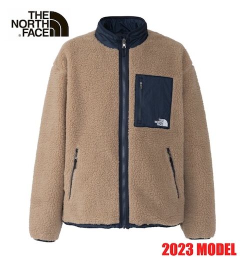 ノースフェイス フリース ジャケット リバーシブル エクストリーム パイル ジャケット THE NORTH FACE NP72333 ケルプタン×アーバンネイビー 2023年秋冬モデル 正規取扱店