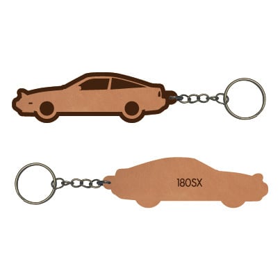 180SX【S13系】レザーキーホルダー | プニテックショップ
