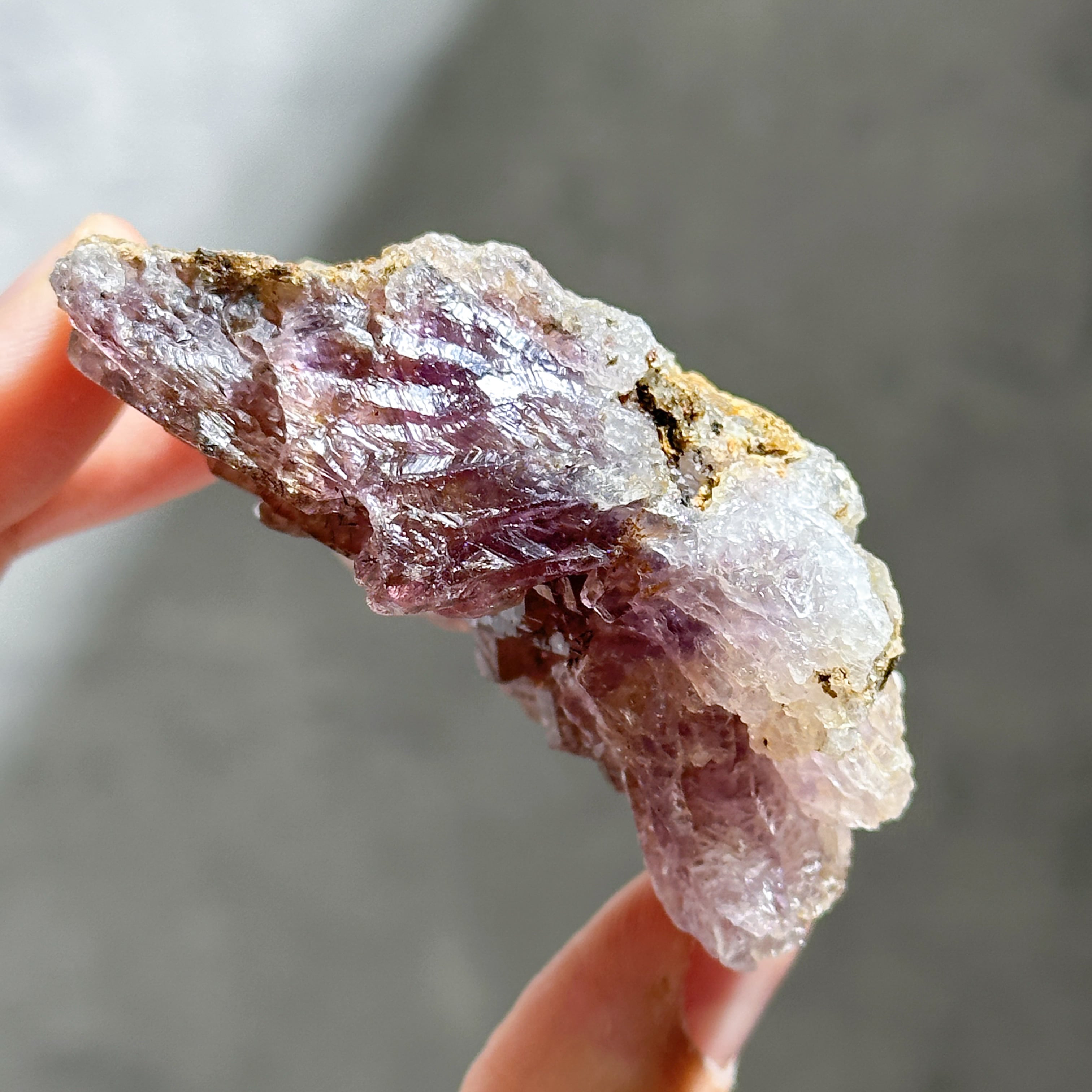 インド・カルール産アメジスト クラスター24◇ Amethyst ◇天然石