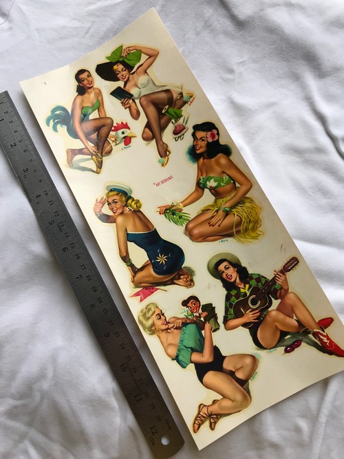 「プラスティック・デカール No.1　ART DECO-CALS　イタリア製」