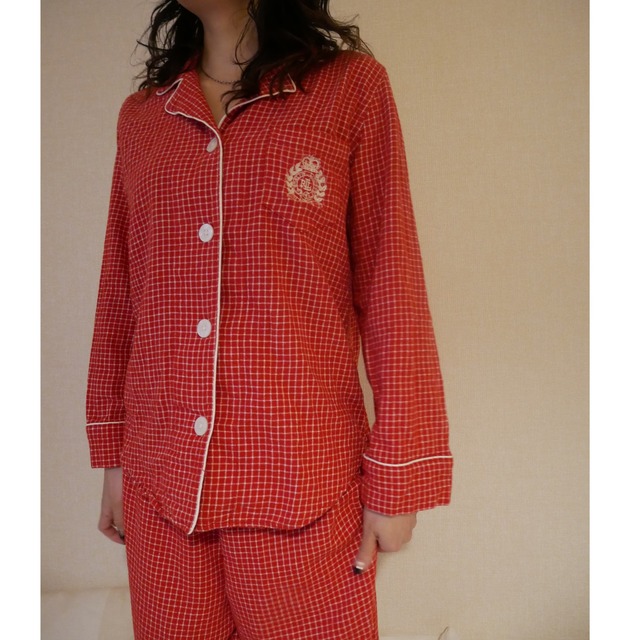 Ralph Loren check pajamas