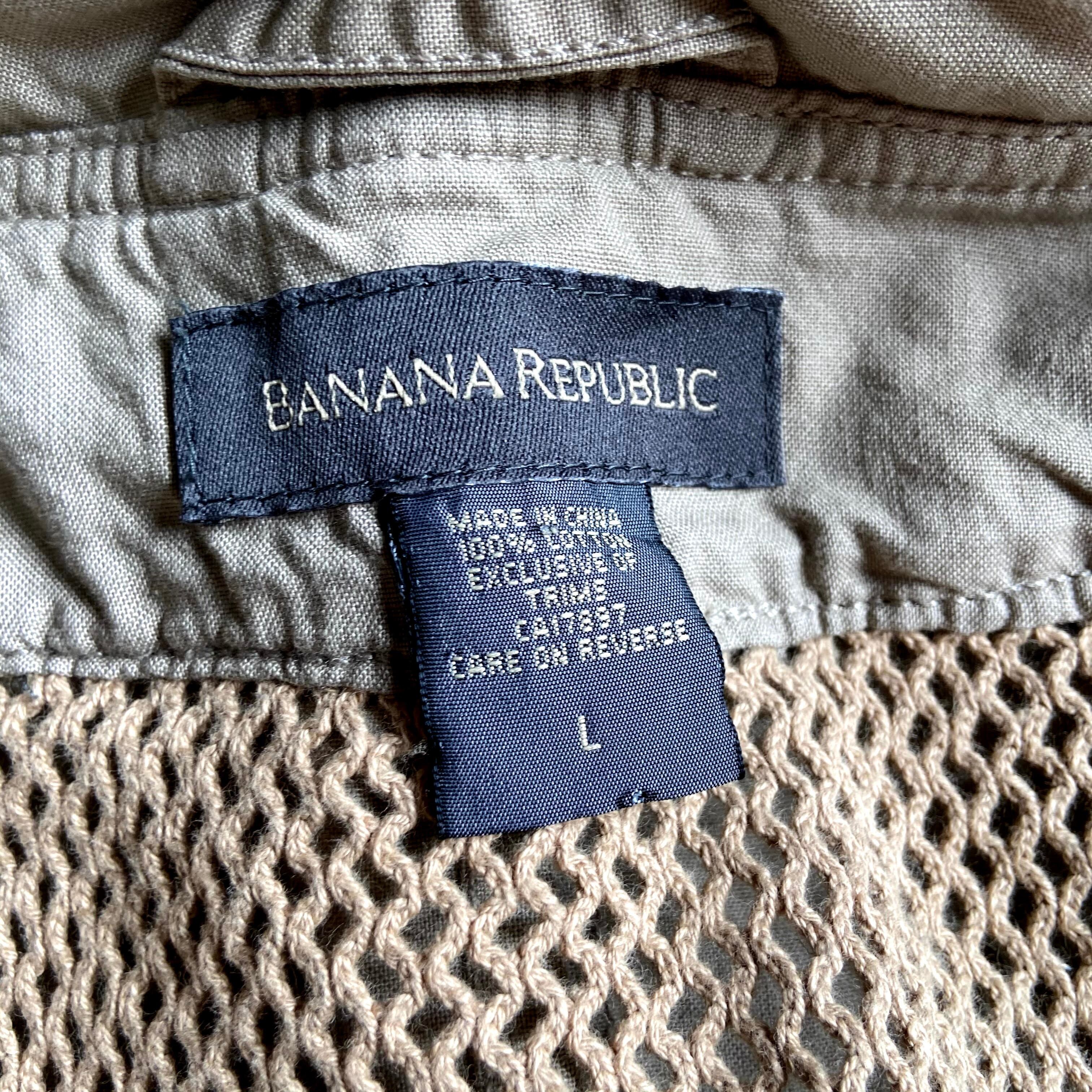 BANANA REPUBLIC バナナリパブリック フィッシングベスト メンズXL相当