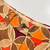 LOUD MOUTH ラウドマウス 総柄 ロングパンツ ストレッチ スラックス ボトムス サイズ 32 /メンズ/ゴルフ