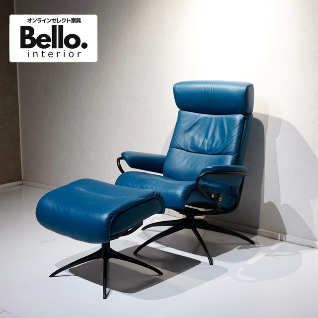 EKORNES エコーネス Stressless Tokyo ストレスレス トーキョー リクライニングチェア パーソナルチェア 1Pソファ 本革 オットマン付き 椅子 チェア モダン 北欧 ホテルライク