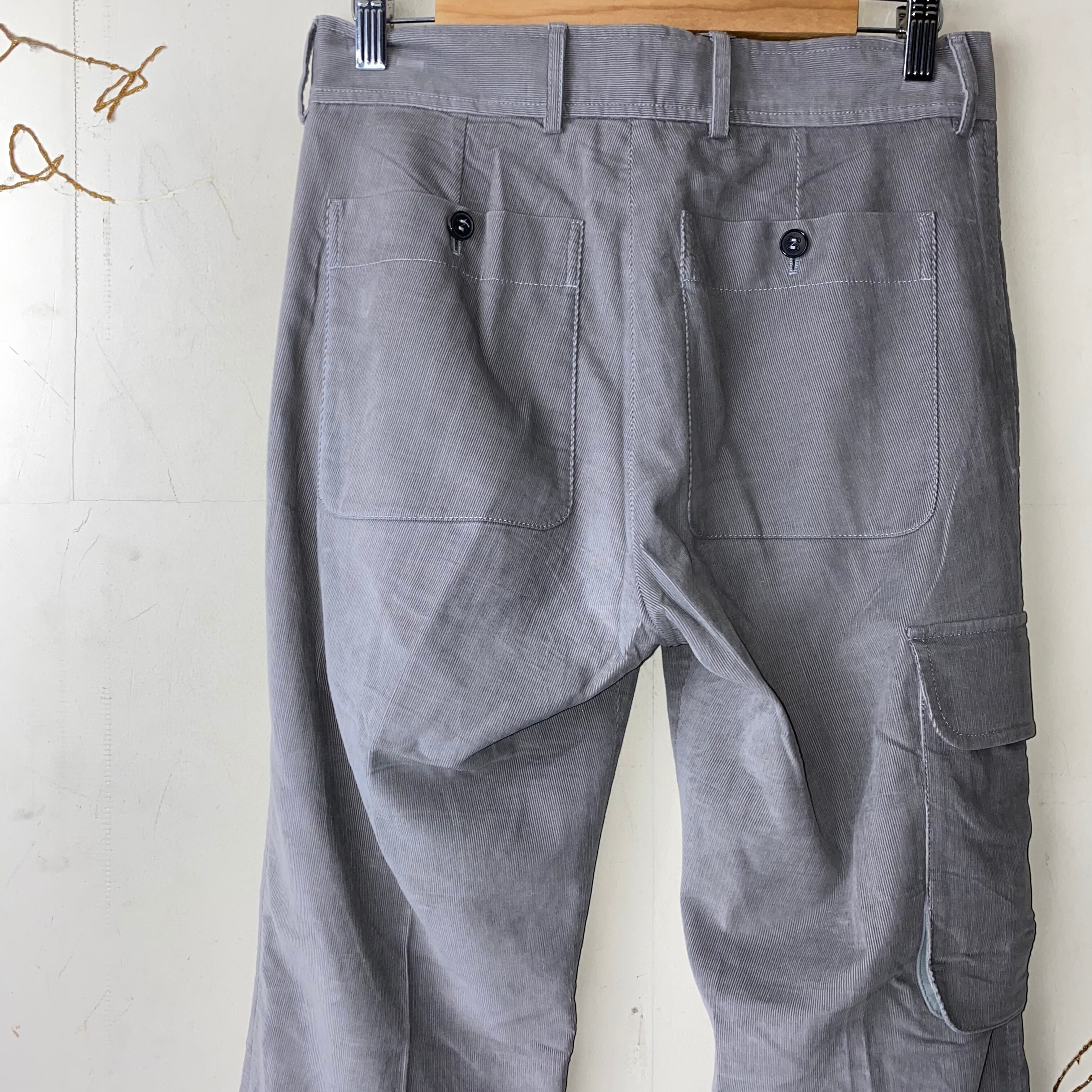 YVES SAINT LAURENT RIVE GAUCHE one-side cargo pocket lightweight 