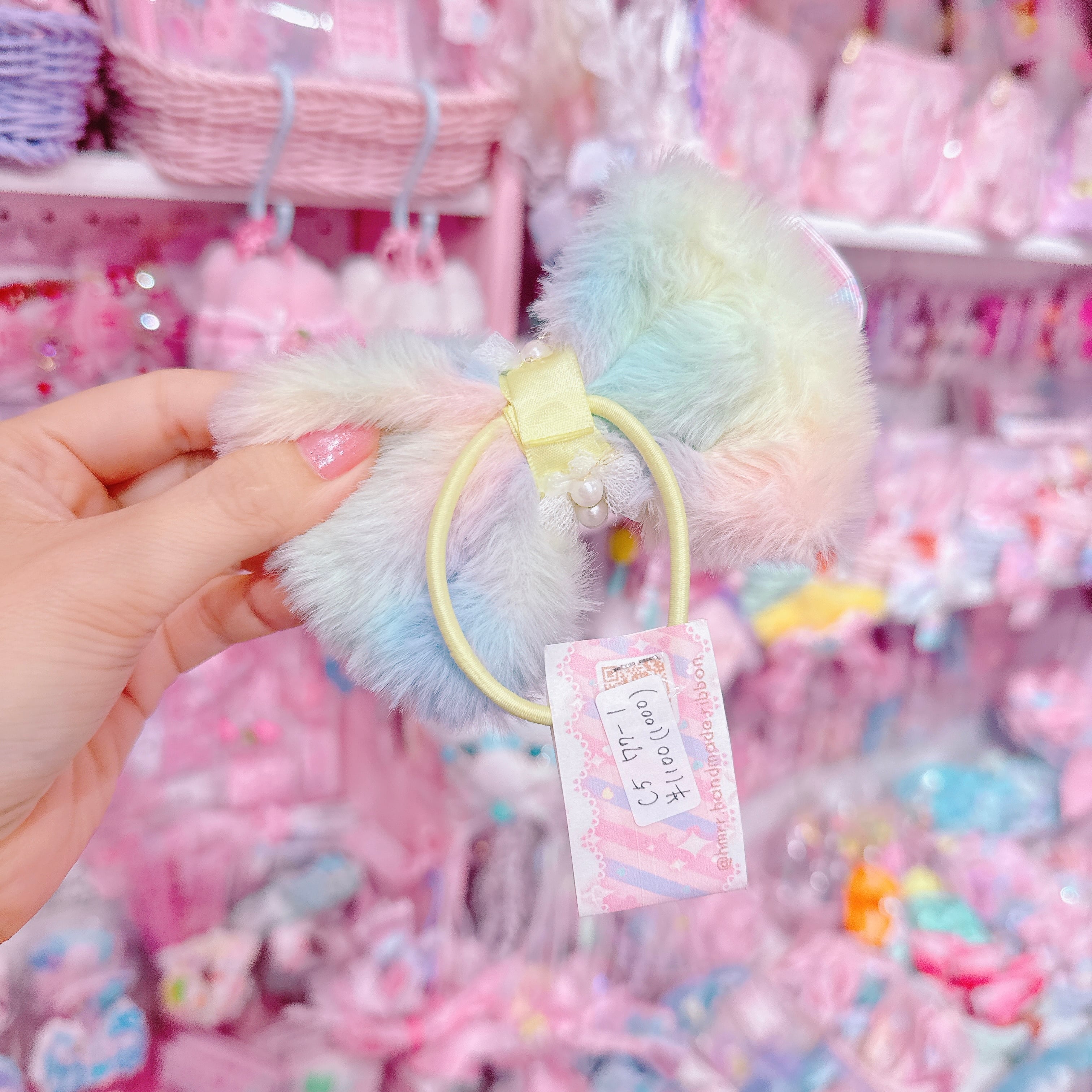 【C5】77-1ファーヘアゴム