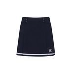 WOMEN HALF PLEATS UNDER LINE POINT SKIRT