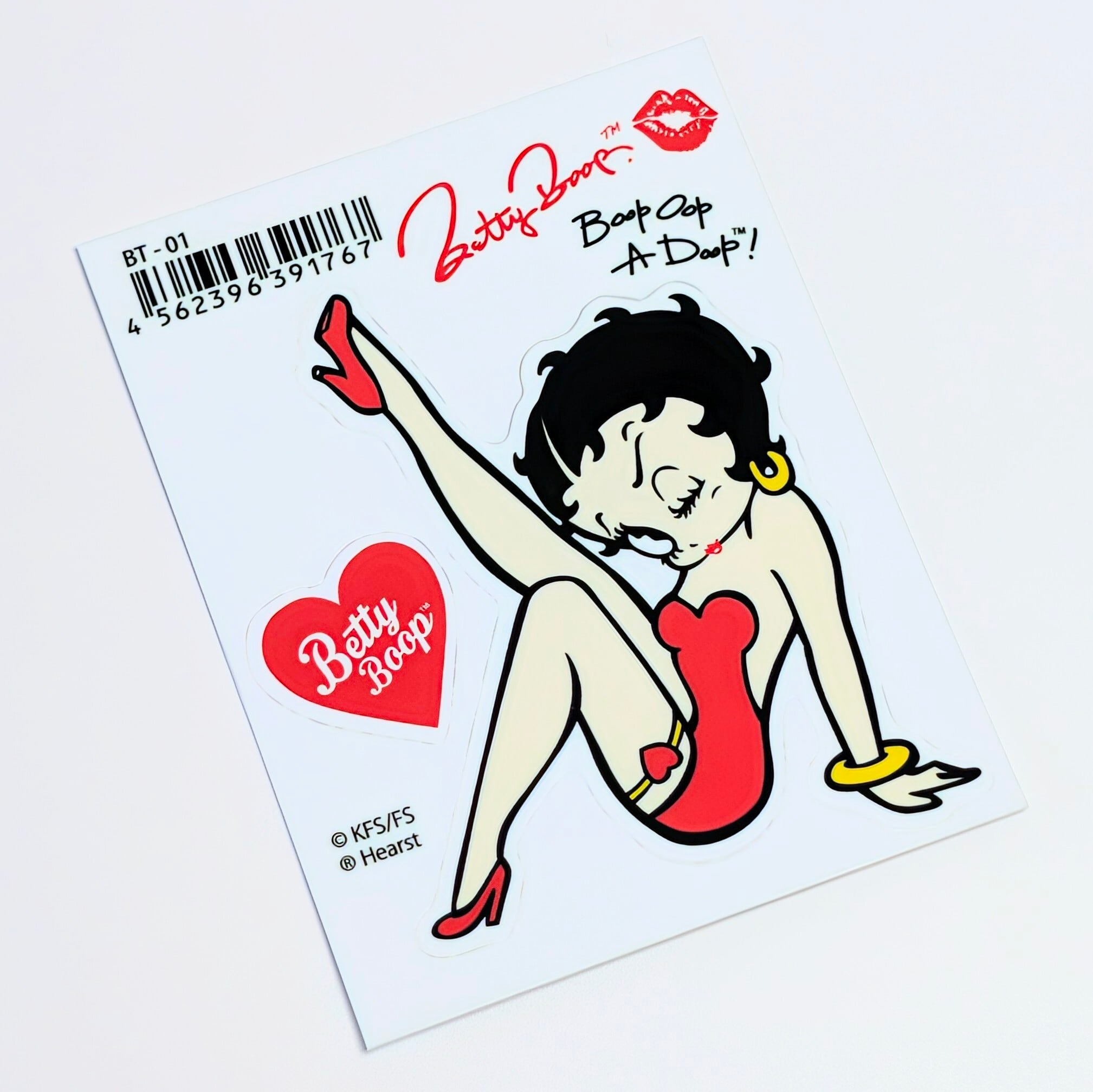✨️みんなメロメロ♡✨️送料無料!【 Betty Boop(ベティブープ) 】 STICKER(ステッカー)/ シール / ベティちゃん 〚アメリカン雑貨 アメトイ〛