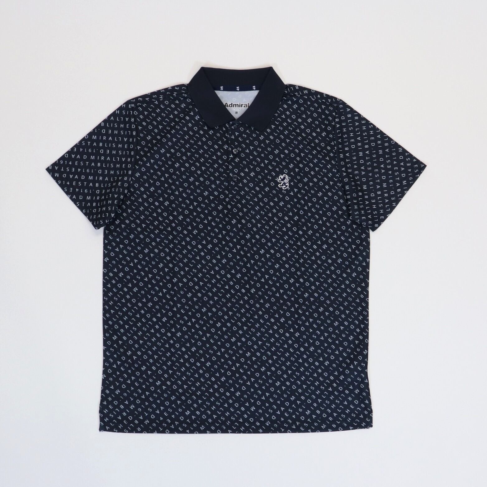 【Admiral GOLF】ロゴバイアス ポロシャツ