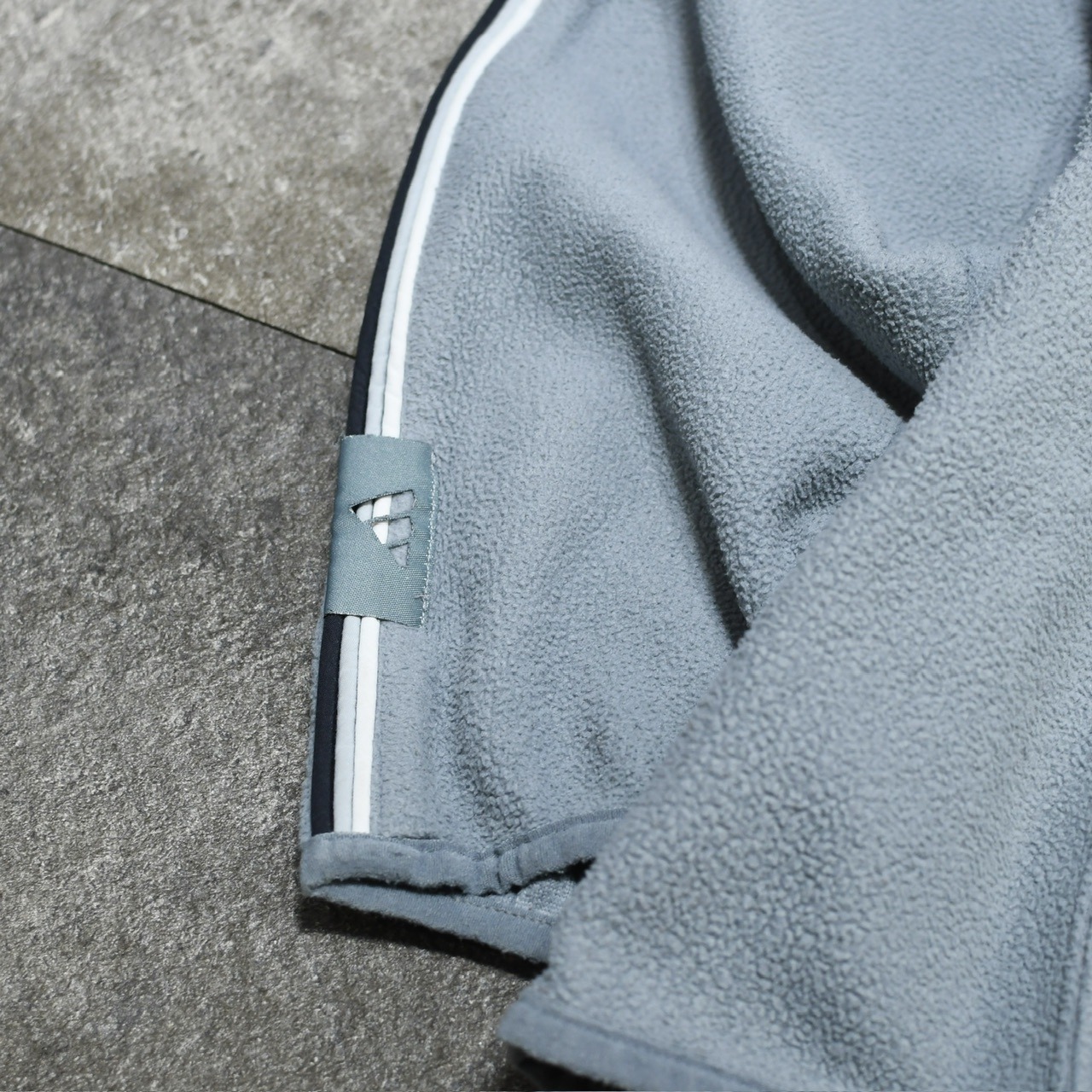 adidas design fleece light blue