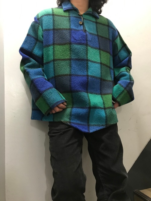 60's Penney's ウール プルオーバーシャツ
