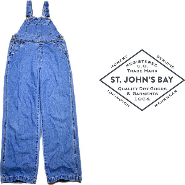 ST JOHNS BAY(セントジョンズベイ) デニム オーバーオール