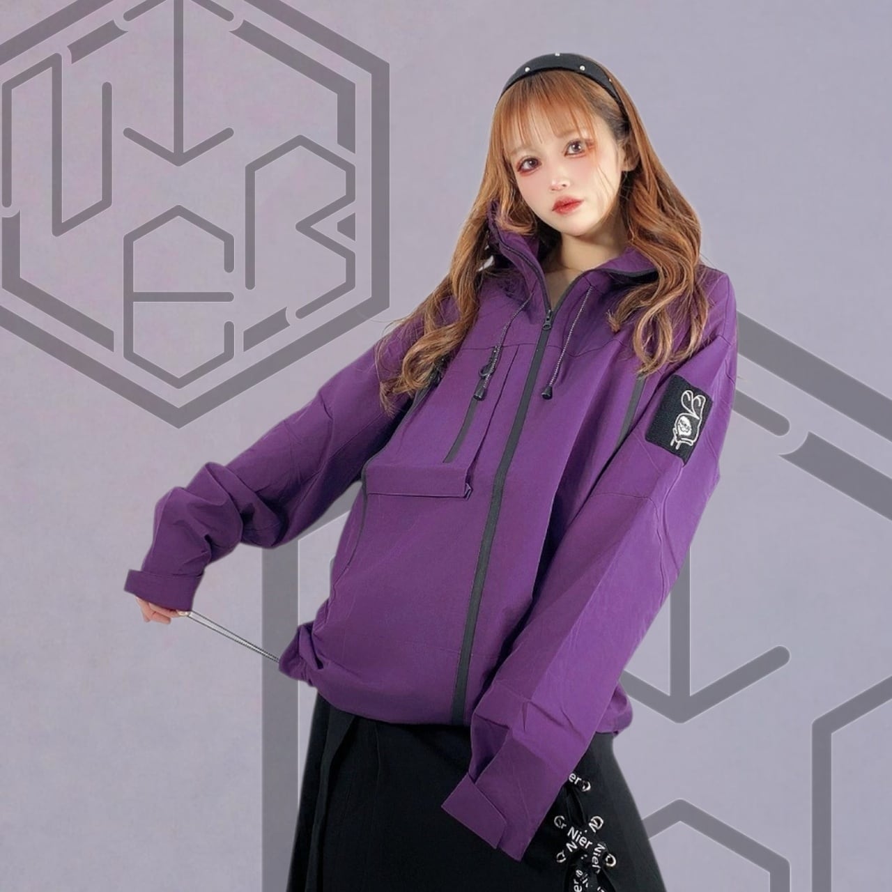 先着50点限定55%OFF》DOUBLE ZIP 5POCKET OUTER【PURPLE】 | NIER CLOTHING