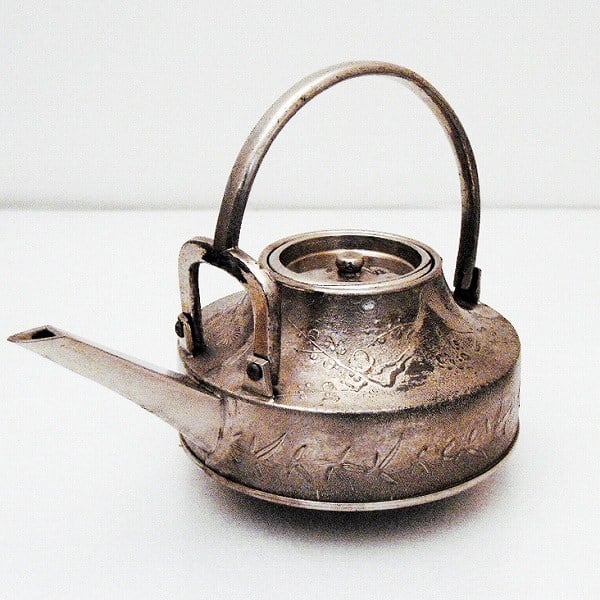 金属製・屠蘇器・銚子・急須・2個セット・No.161218-35・梱包サイズ60