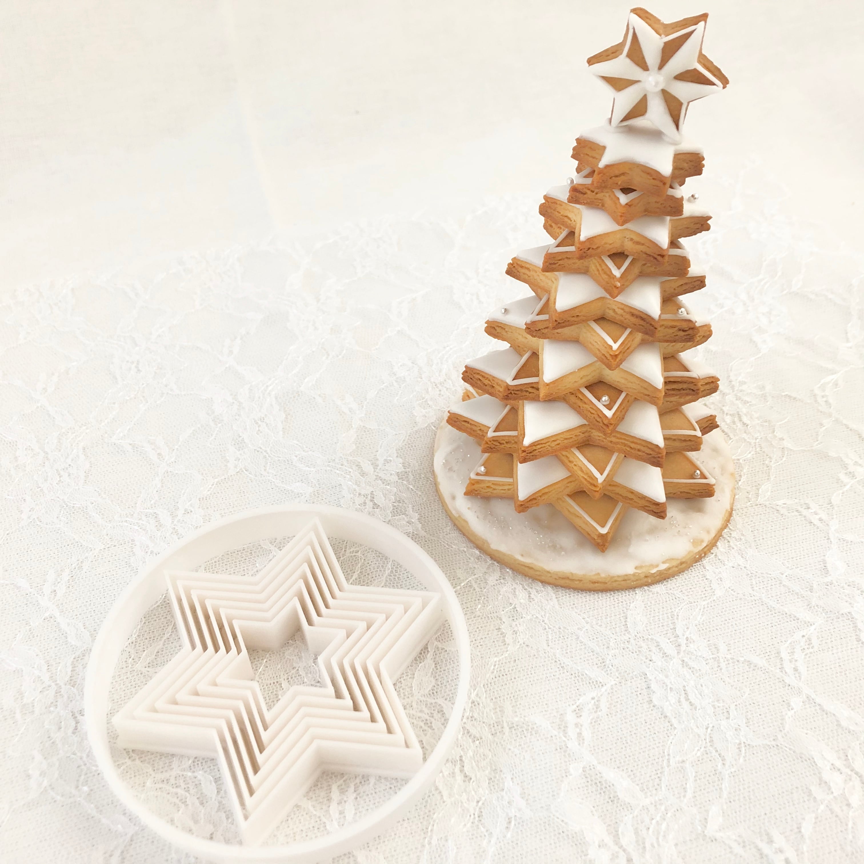 立体クリスマスツリー クッキー型 Mercredi 立体クリスマスツリー クッキー型 Mercredi