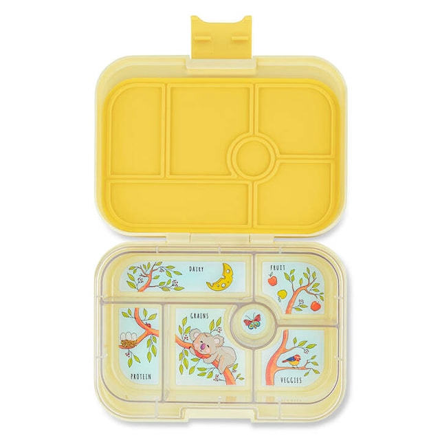 Yumbox (ヤムボックス）大人用 leakproof お弁当箱 990 ml Tapas (Lサイズ)  - ブルー - シャーク