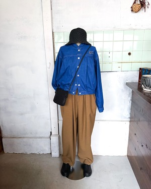 【maison de soil GOODS】MESH & PLAIN SHOULDER POUCH