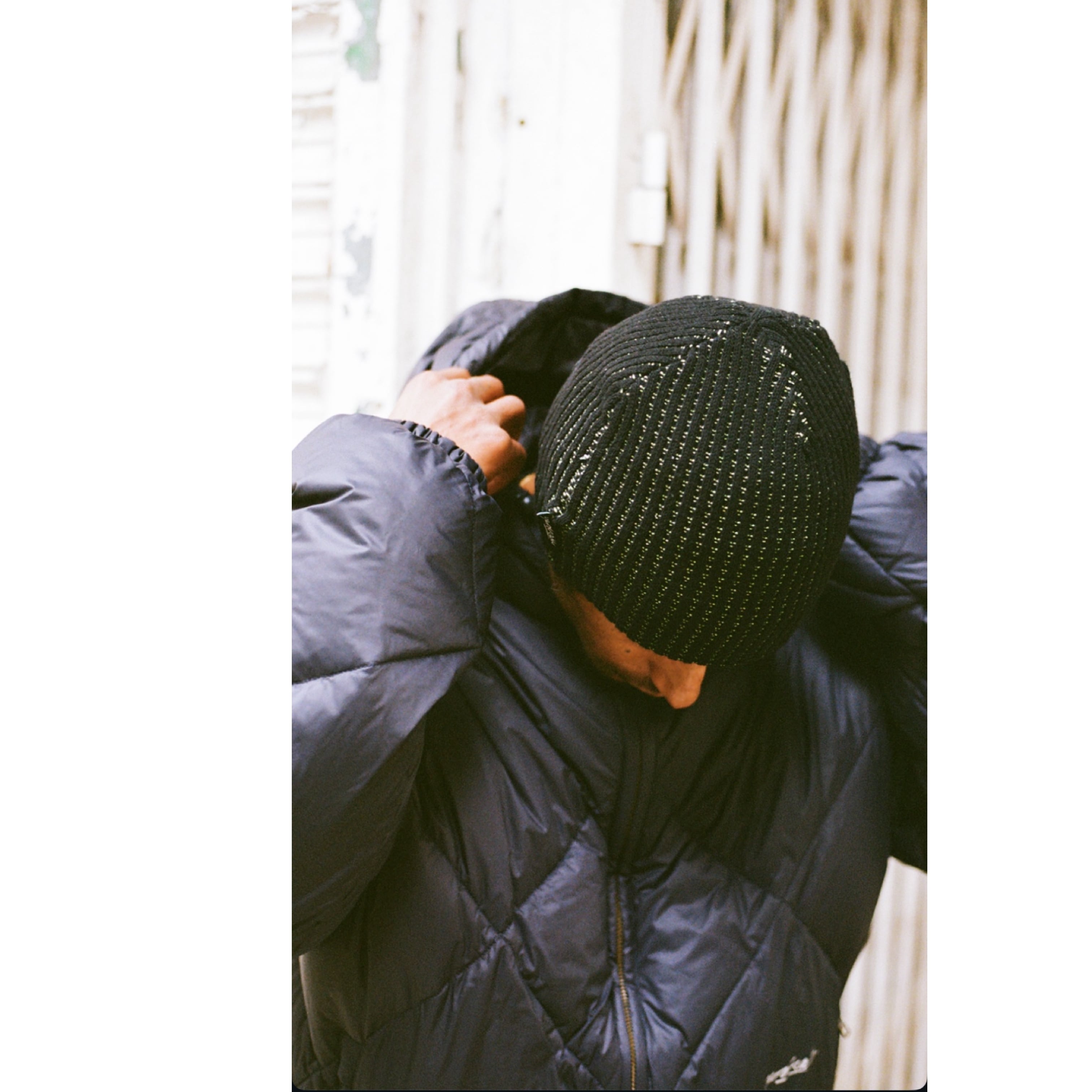 YARDSALE / DIAMOND DOWN PUFFER JACKET NAVY | THE NEWAGE CLUB