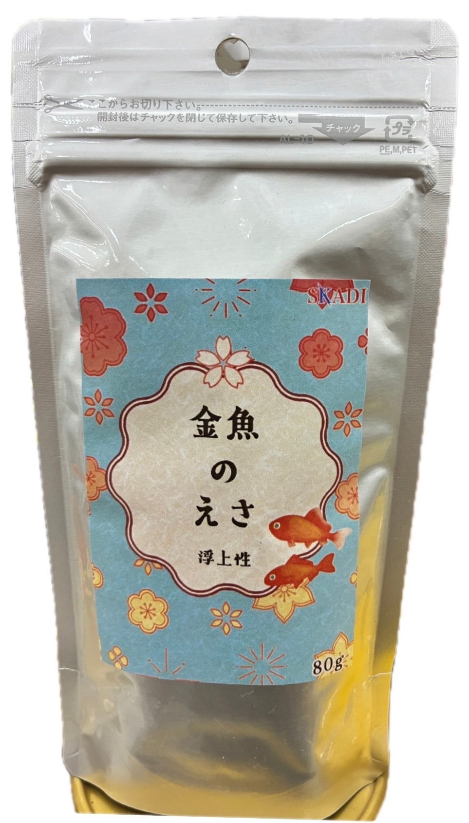 Skad japan 金魚の餌 浮上性 80g 小粒 | Pay ID