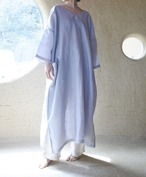 Core linen dress /月白色
