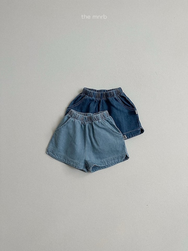 【予約】Round Denim Pants / minirobe