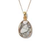 【MARKET】SINGLE STONE NECKLACE 0170