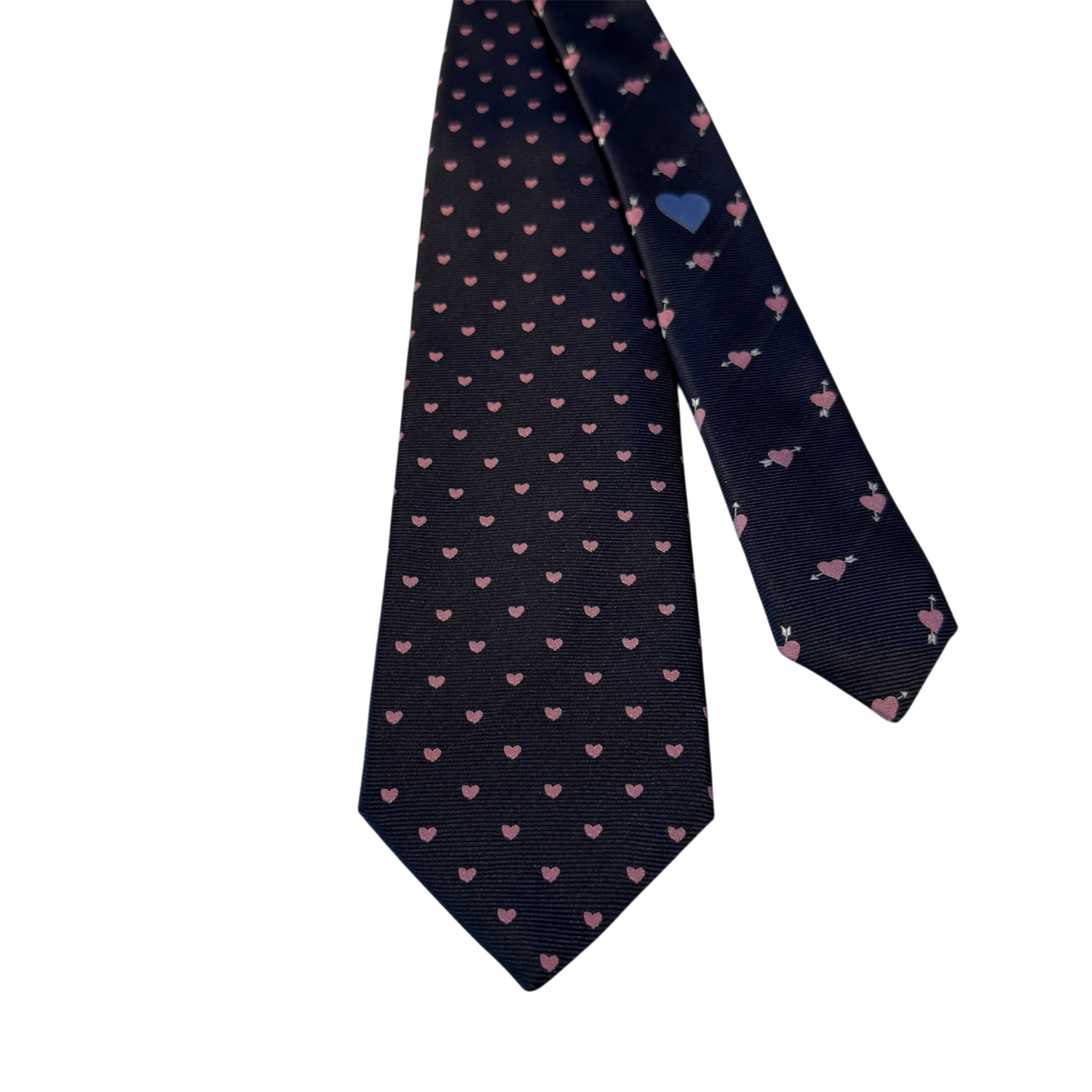 3 Fold Silk Tie Special Editions Love -Pink-