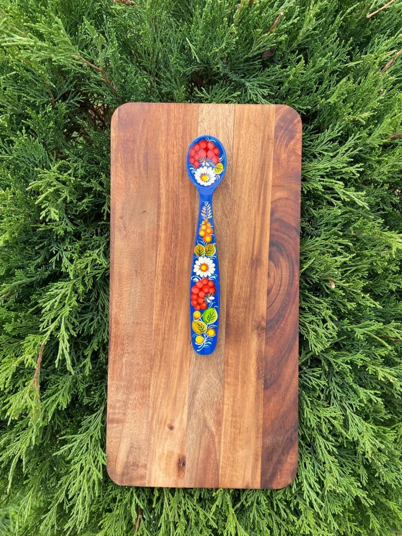 ペトリキフカ・スプーン（ホメンコ）18cm - 7