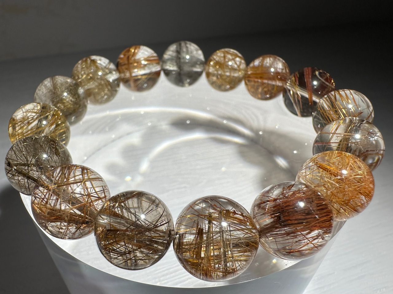 【SS】多宝ルチルクォーツブレスレット