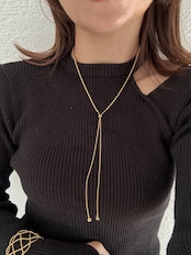 エターナルボールチェーンネックレス